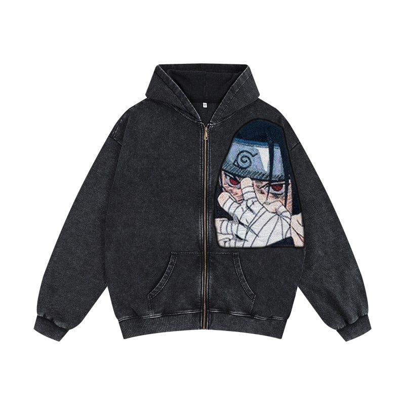 RDMCLOTHINGART tapestry hoodie SASUKE TAPESTRY PATCH HOODIE-9244