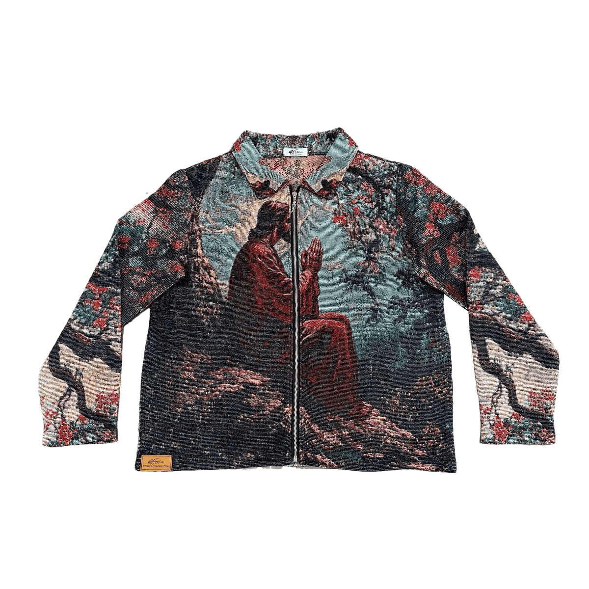 RDMCLOTHINGART tapestry hoodie SAVIOR IN THE SAKURA TAPESTRY JACKET