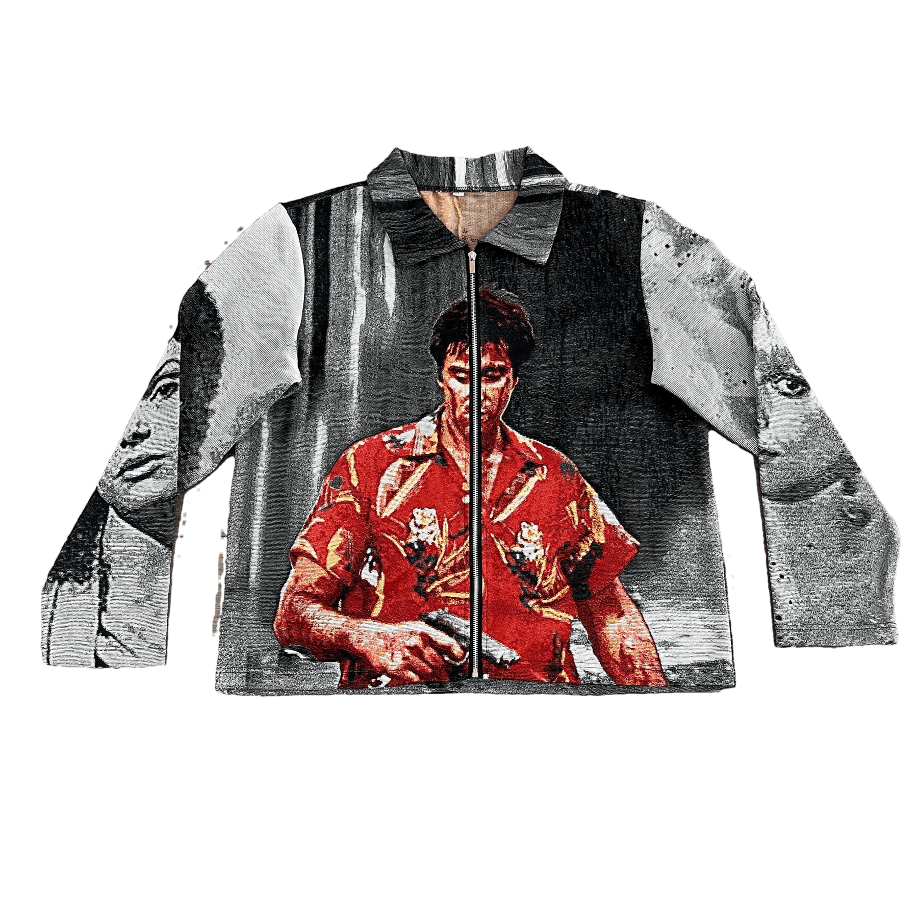 SCARFACE 1983 TAPESTRY JACKET - RDMCLOTHINGART