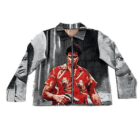 SCARFACE 1983 TAPESTRY JACKET - RDMCLOTHINGART