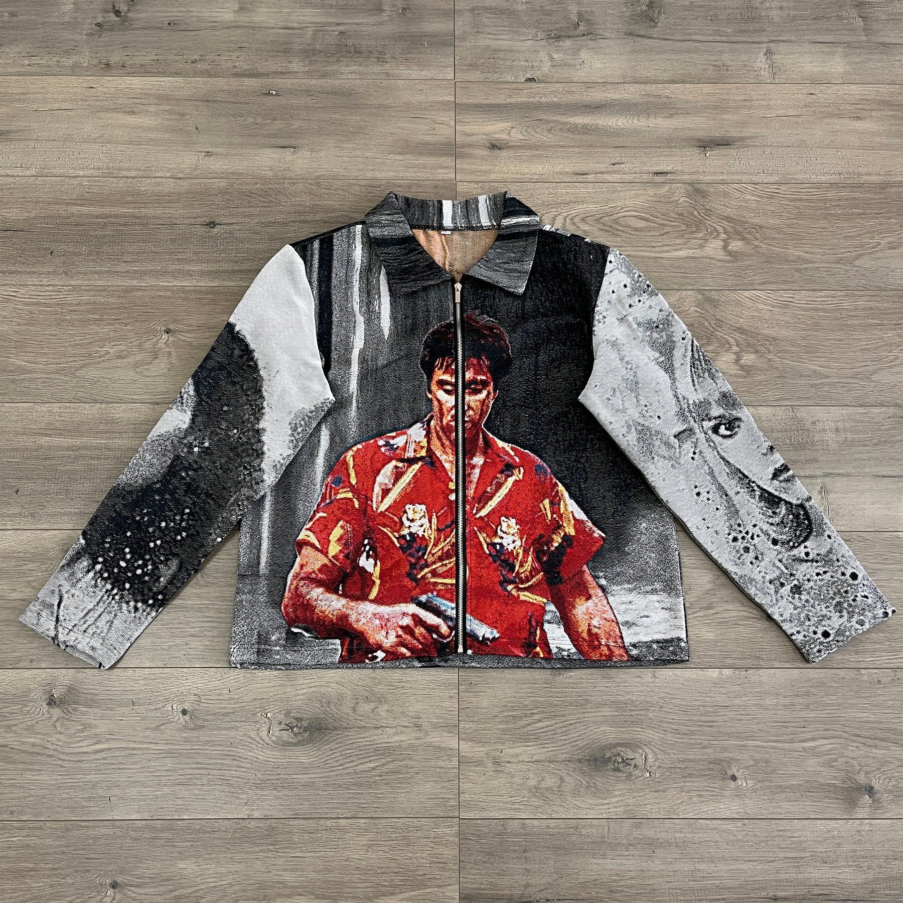 SCARFACE 1983 TAPESTRY JACKET - RDMCLOTHINGART