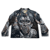 SCARFACE CANVAS TAPESTRY JACKET - RDMCLOTHINGART