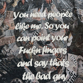 SCARFACE CANVAS TAPESTRY JACKET - RDMCLOTHINGART