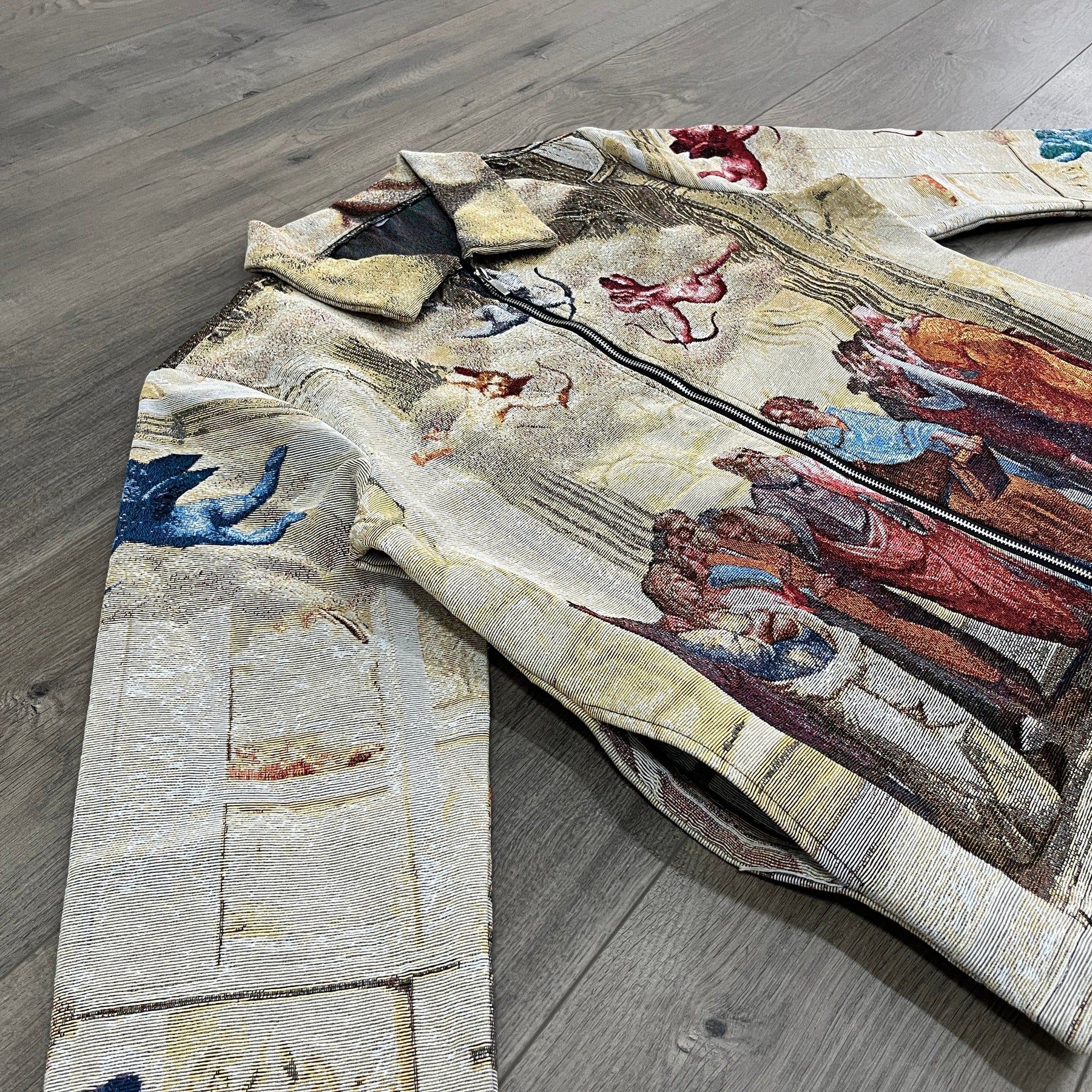 SCHOOL ATHENS TAPESTRY JACKET - RDMCLOTHINGART