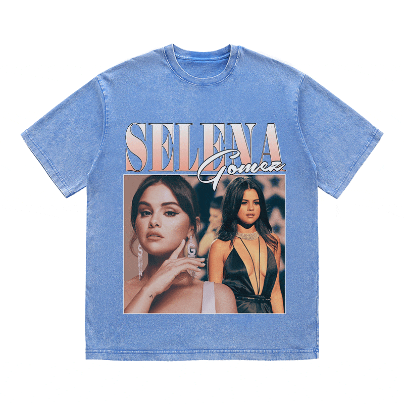 RDMCLOTHINGART tapestry hoodie SELENA HEAVY WEIGHT COTTON TEE-8869