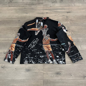 RDMCLOTHINGART tapestry hoodie SHAQ TAPESTRY JACKET