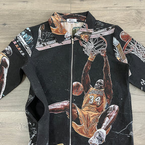 RDMCLOTHINGART tapestry hoodie SHAQ TAPESTRY JACKET