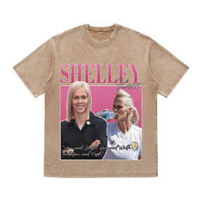 RDMCLOTHINGART tapestry hoodie SHELLEY HEAVY WEIGHT COTTON TEE-8983