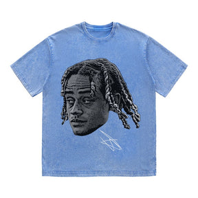 RDMCLOTHINGART tapestry hoodie SIMONS HEAVY COTTON TEES-9651