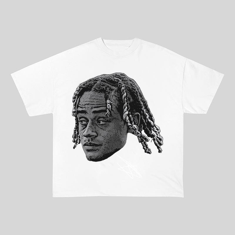 RDMCLOTHINGART tapestry hoodie SIMONS HEAVY COTTON TEES-9651