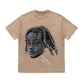 RDMCLOTHINGART tapestry hoodie SIMONS HEAVY COTTON TEES-9651