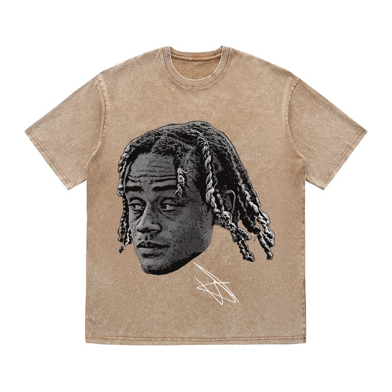 RDMCLOTHINGART tapestry hoodie SIMONS HEAVY COTTON TEES-9651