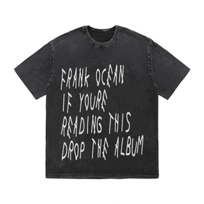 RDMCLOTHINGART tapestry hoodie SLOGAN HEAVY COTTON TEES-9330