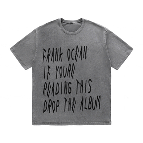RDMCLOTHINGART tapestry hoodie SLOGAN HEAVY COTTON TEES-9330