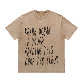 RDMCLOTHINGART tapestry hoodie SLOGAN HEAVY COTTON TEES-9330