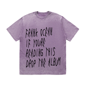 RDMCLOTHINGART tapestry hoodie SLOGAN HEAVY COTTON TEES-9330