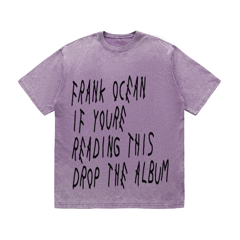 RDMCLOTHINGART tapestry hoodie SLOGAN HEAVY COTTON TEES-9330