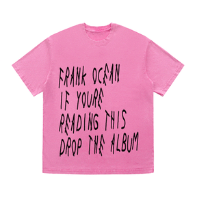 RDMCLOTHINGART tapestry hoodie SLOGAN HEAVY COTTON TEES-9330