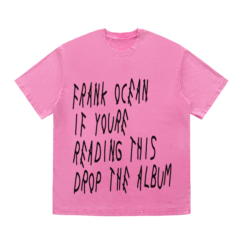 RDMCLOTHINGART tapestry hoodie SLOGAN HEAVY COTTON TEES-9330