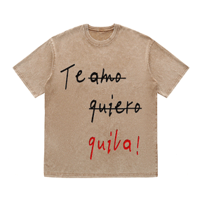 RDMCLOTHINGART tapestry hoodie SLOGAN HEAVY COTTON TEES-9476