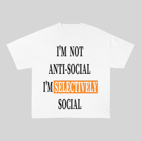 RDMCLOTHINGART tapestry hoodie SLOGAN HEAVY COTTON TEES-9539