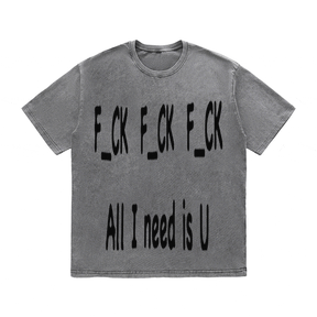 RDMCLOTHINGART tapestry hoodie SLOGAN HEAVY COTTON TEES-9598