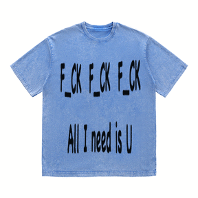 RDMCLOTHINGART tapestry hoodie SLOGAN HEAVY COTTON TEES-9598