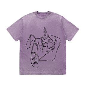 RDMCLOTHINGART tapestry hoodie SLOGAN HEAVY COTTON TEES-9599