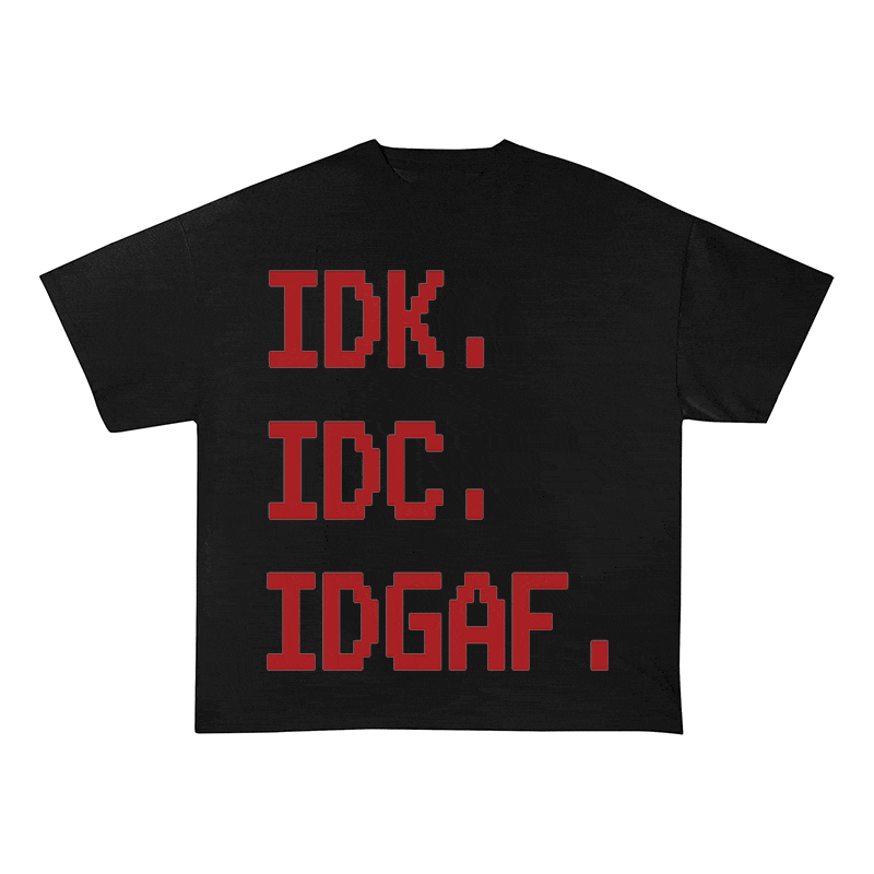 RDMCLOTHINGART tapestry hoodie SLOGAN HEAVY COTTON TEES-9603