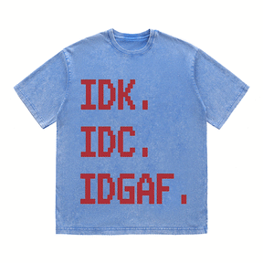 RDMCLOTHINGART tapestry hoodie SLOGAN HEAVY COTTON TEES-9603