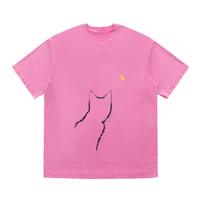 RDMCLOTHINGART tapestry hoodie SLOGAN HEAVY COTTON TEES-9667