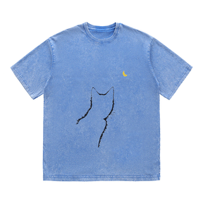 RDMCLOTHINGART tapestry hoodie SLOGAN HEAVY COTTON TEES-9667