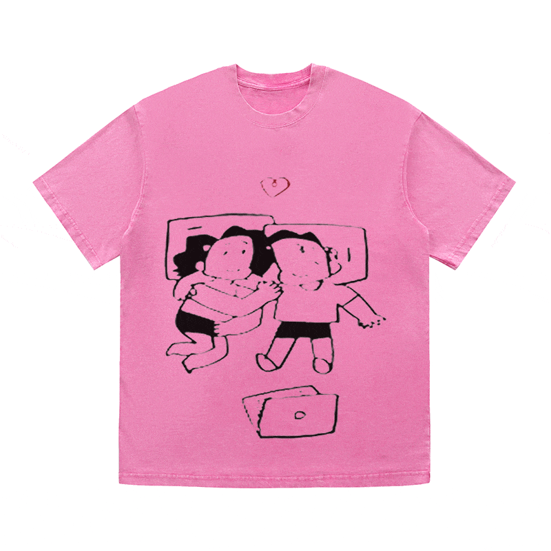 RDMCLOTHINGART tapestry hoodie SLOGAN HEAVY COTTON TEES-9668