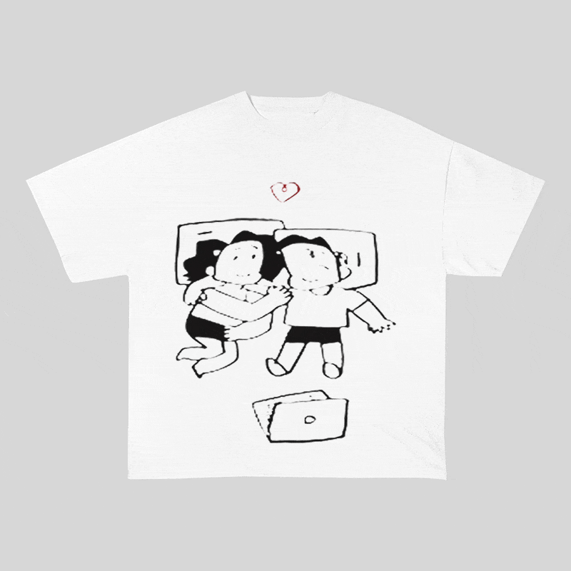 RDMCLOTHINGART tapestry hoodie SLOGAN HEAVY COTTON TEES-9668