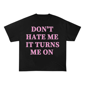 RDMCLOTHINGART tapestry hoodie SLOGAN HEAVY COTTON TEES-9693