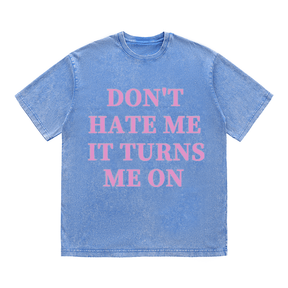 RDMCLOTHINGART tapestry hoodie SLOGAN HEAVY COTTON TEES-9693