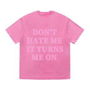 RDMCLOTHINGART tapestry hoodie SLOGAN HEAVY COTTON TEES-9693