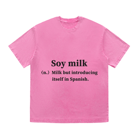 RDMCLOTHINGART tapestry hoodie SLOGAN HEAVY COTTON TEES-9706