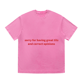 RDMCLOTHINGART tapestry hoodie SLOGAN HEAVY COTTON TEES-9714