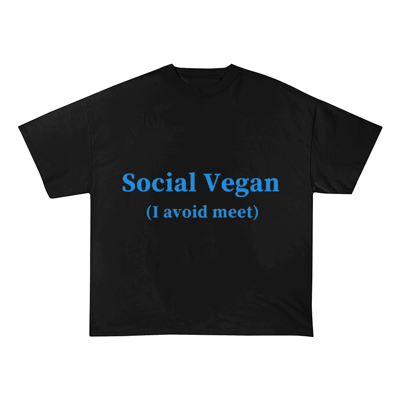 RDMCLOTHINGART tapestry hoodie SLOGAN HEAVY COTTON TEES-9715