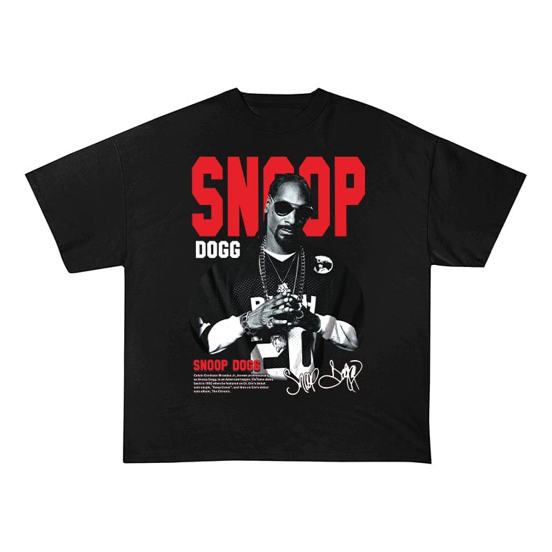 SNOOP HEAVY COTTON TEES-8271 - RDMCLOTHINGART