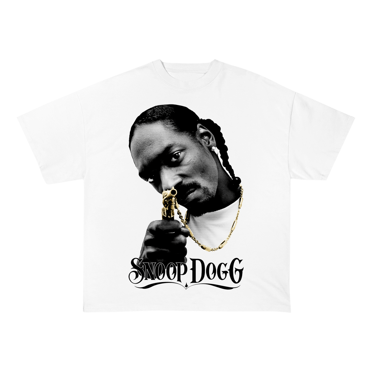 SNOOPDOGG HEAVY WEIGHT COTTON TEE-8019 - RDMCLOTHINGART