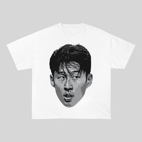 RDMCLOTHINGART tapestry hoodie SON HEUNG MIN HEAVY COTTON TEES-9654