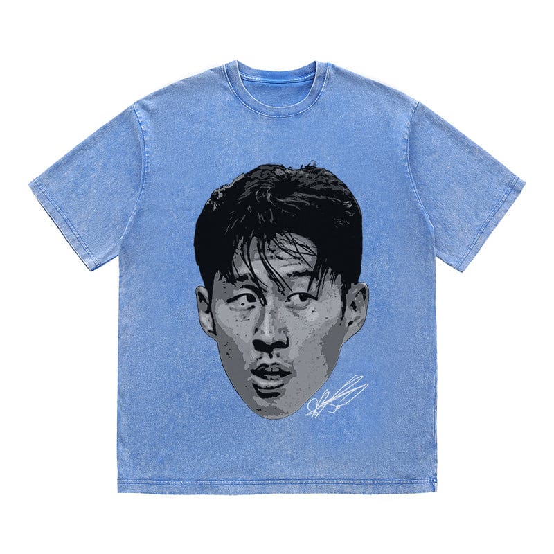 RDMCLOTHINGART tapestry hoodie SON HEUNG MIN HEAVY COTTON TEES-9654