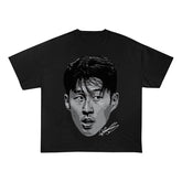 RDMCLOTHINGART tapestry hoodie SON HEUNG MIN HEAVY COTTON TEES-9654