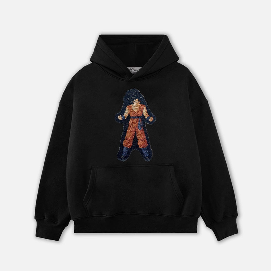 SONGOKU TAPESTRY PATCH HOODIE-9073 - RDMCLOTHINGART