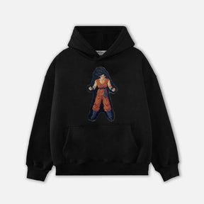 SONGOKU TAPESTRY PATCH HOODIE-9073 - RDMCLOTHINGART