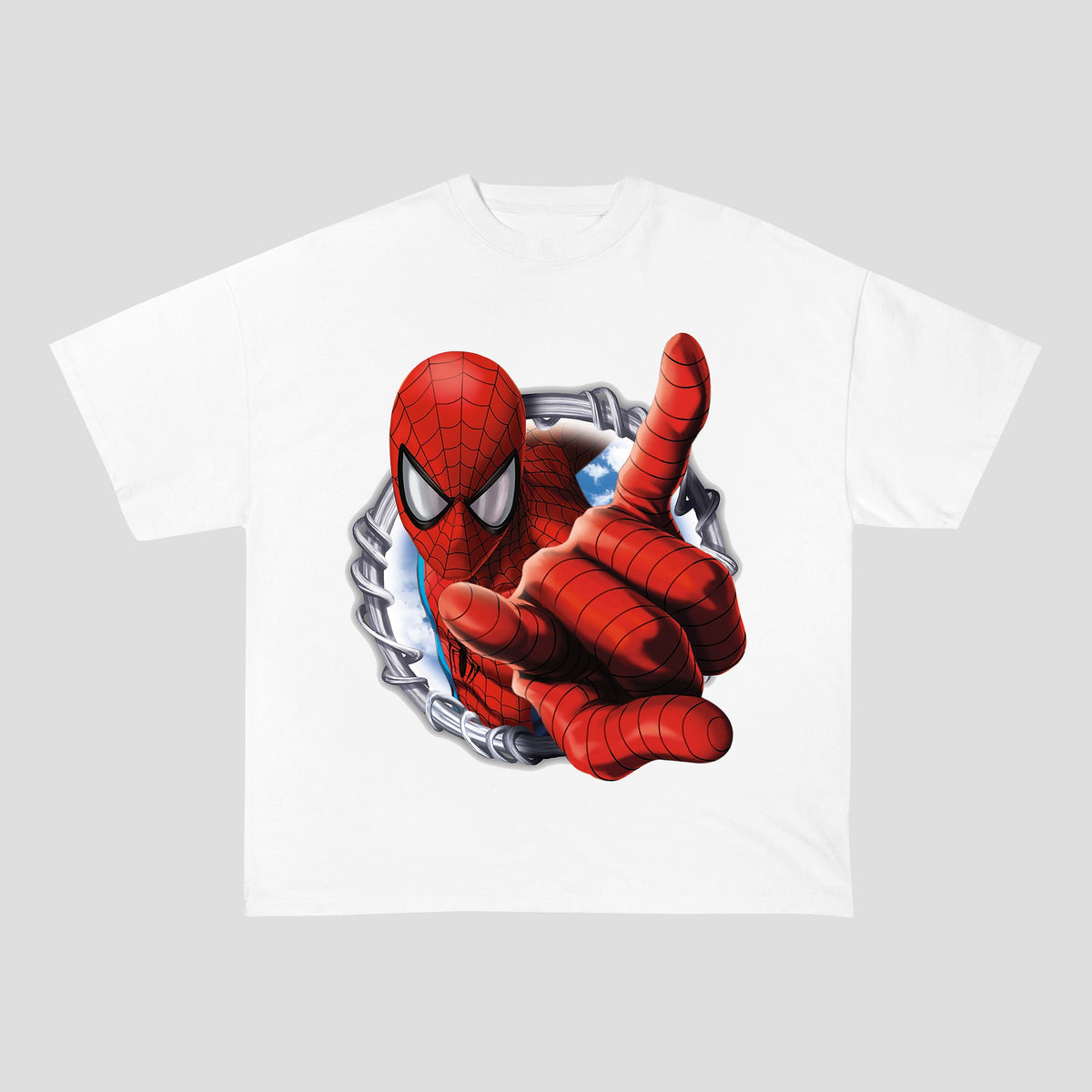 SPIDER HEAVY COTTON TEES-8219 - RDMCLOTHINGART