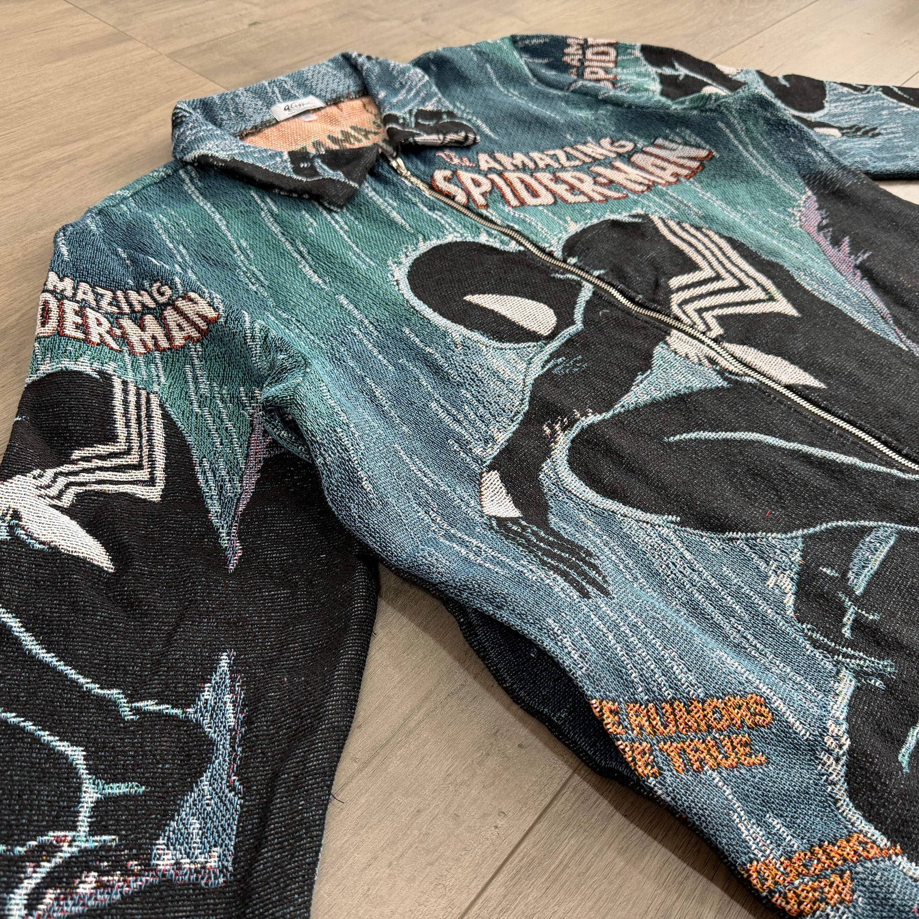 RDMCLOTHINGART tapestry hoodie SPIDER MAN V5 TAPESTRY JACKET