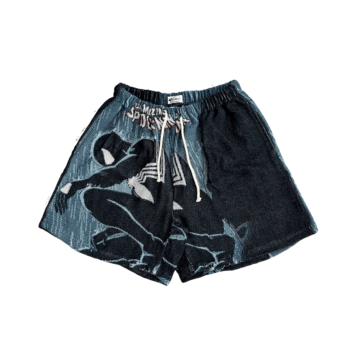 RDMCLOTHINGART tapestry hoodie SPIDER MAN V5 TAPESTRY SHORTS